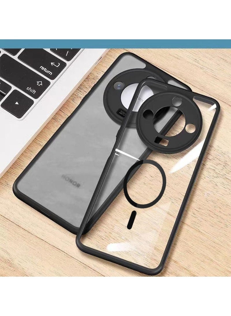 جراب TM Magsafe شفاف لـ هونر X9d / Honor X9d مضاد للصدمات بحماية الكاميرا وتصميم خفيف وأنيق - Image 3